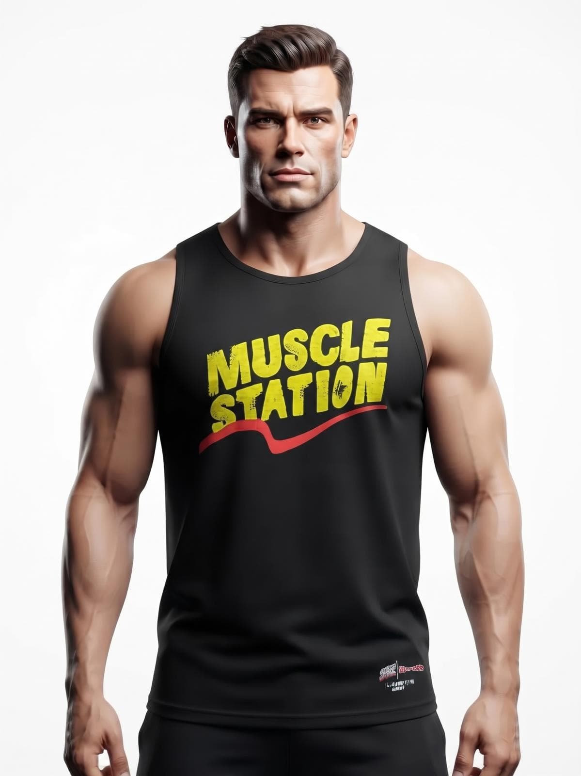 Muscle Station Siyah Atlet