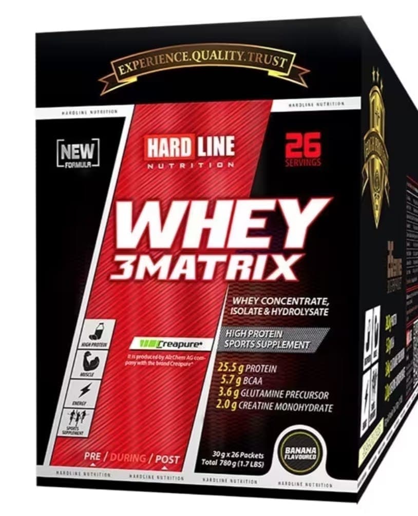 WHEY 3MATRIX Sachet 26 adet * 30g KURABİYELİ