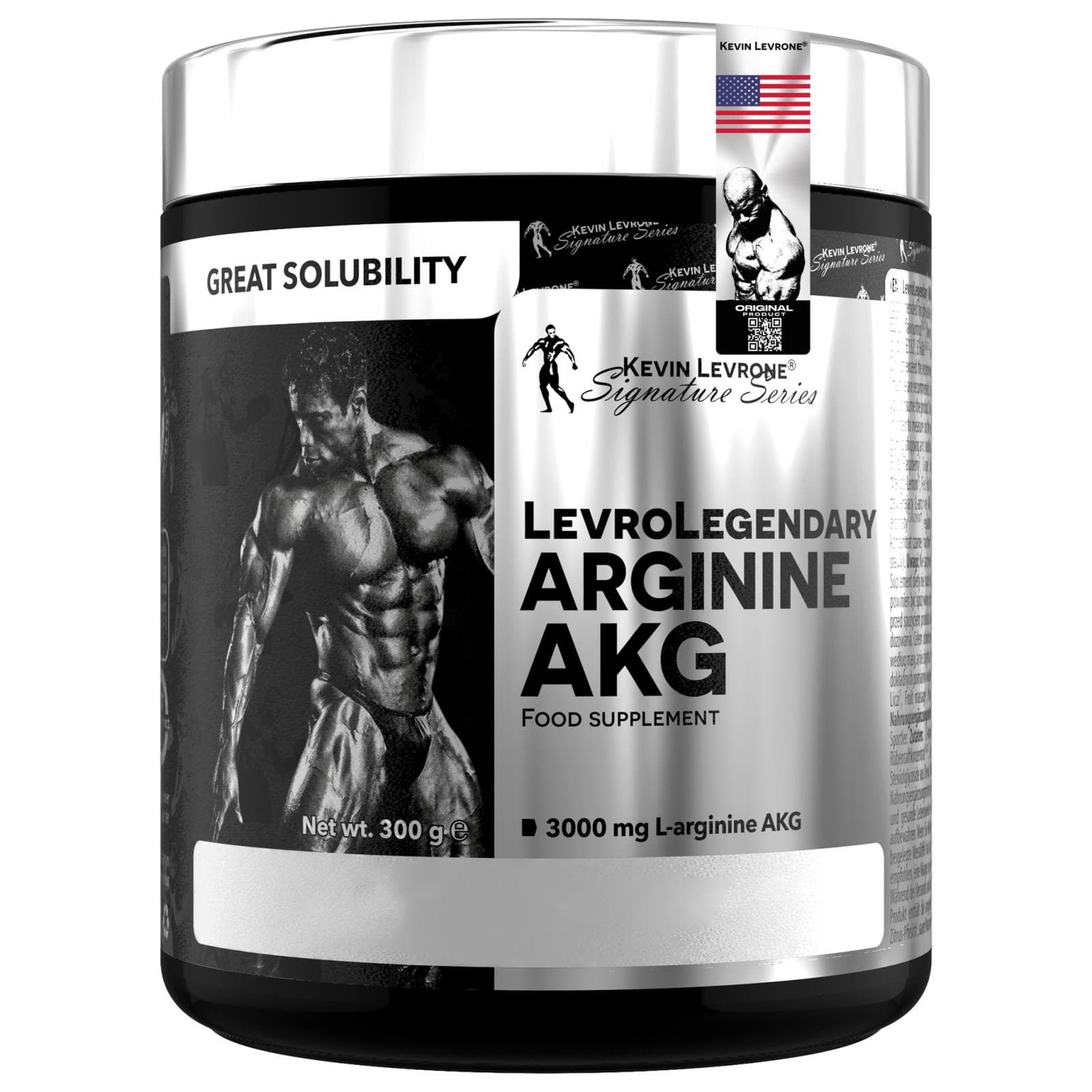 Kevin Levrone LevroLegendary Arginine AKG 300 g