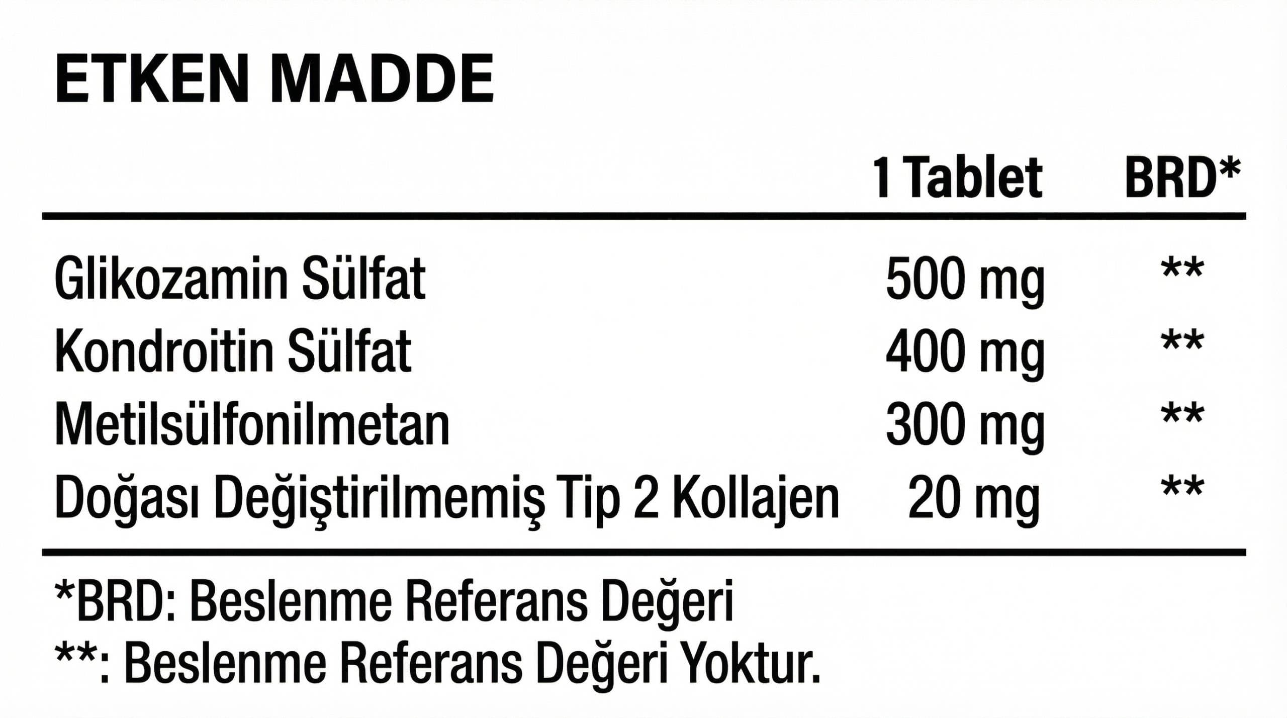 GLİKOZAMİN KONDROİTİN — görsel 2