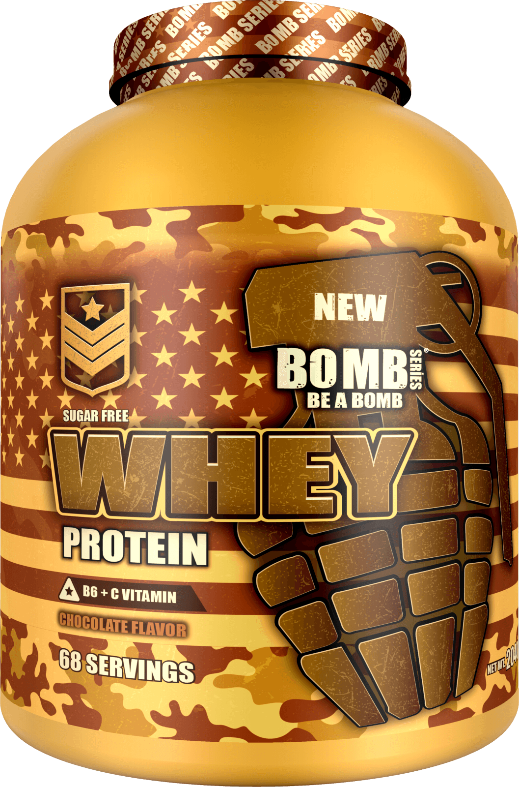 BOMB SERIES WHEY PROTEİN ÇİKOLATA 2040 gr — görsel 2