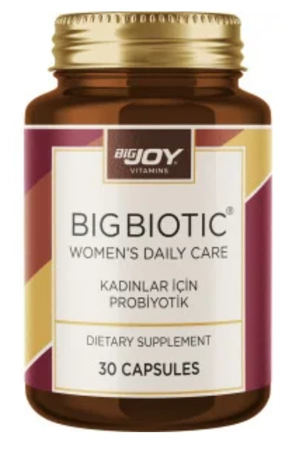 Bigjoy Vitamins Womens Bigbiotic 30 Kapsül