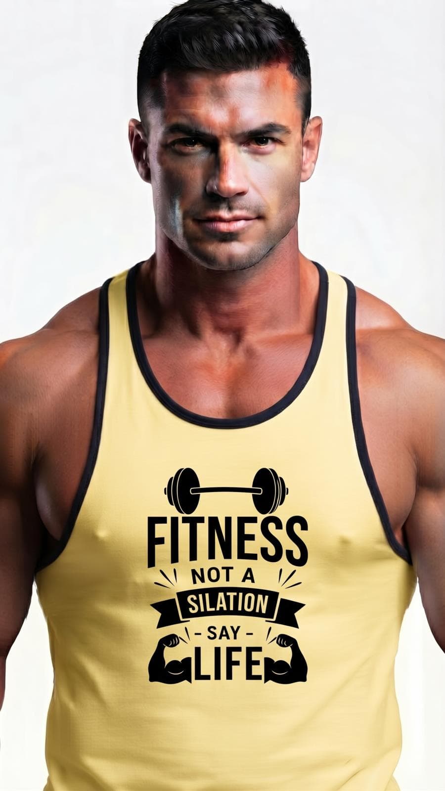 Beast Mode Sarı Fitness Atlet